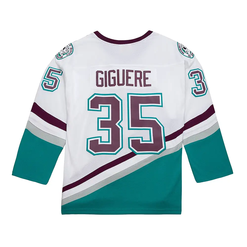 Mitchell & Ness Anaheim Ducks Blue Line Hockey Jersey - 2002 J-S Giguere