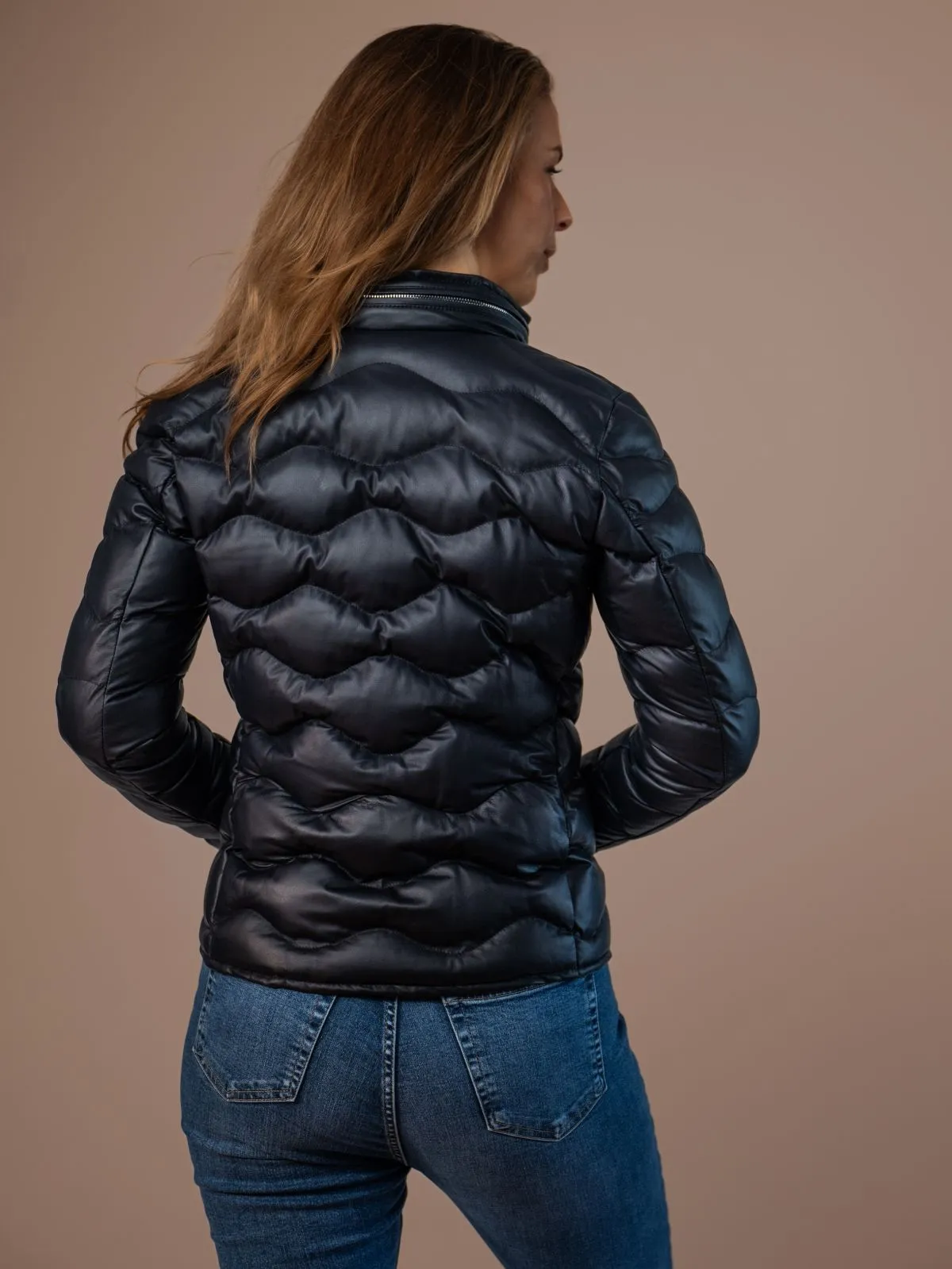 Monterey Ladies Leather Down Jacket, 2.699,00 €