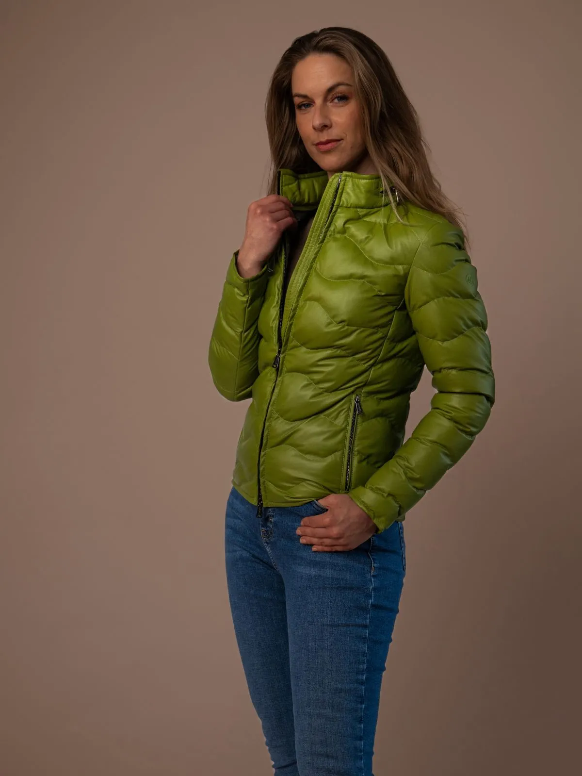 Monterey Ladies Leather Down Jacket, 2.699,00 €