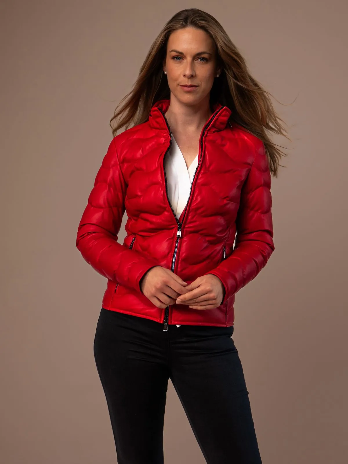 Monterey Ladies Leather Down Jacket, 2.699,00 €