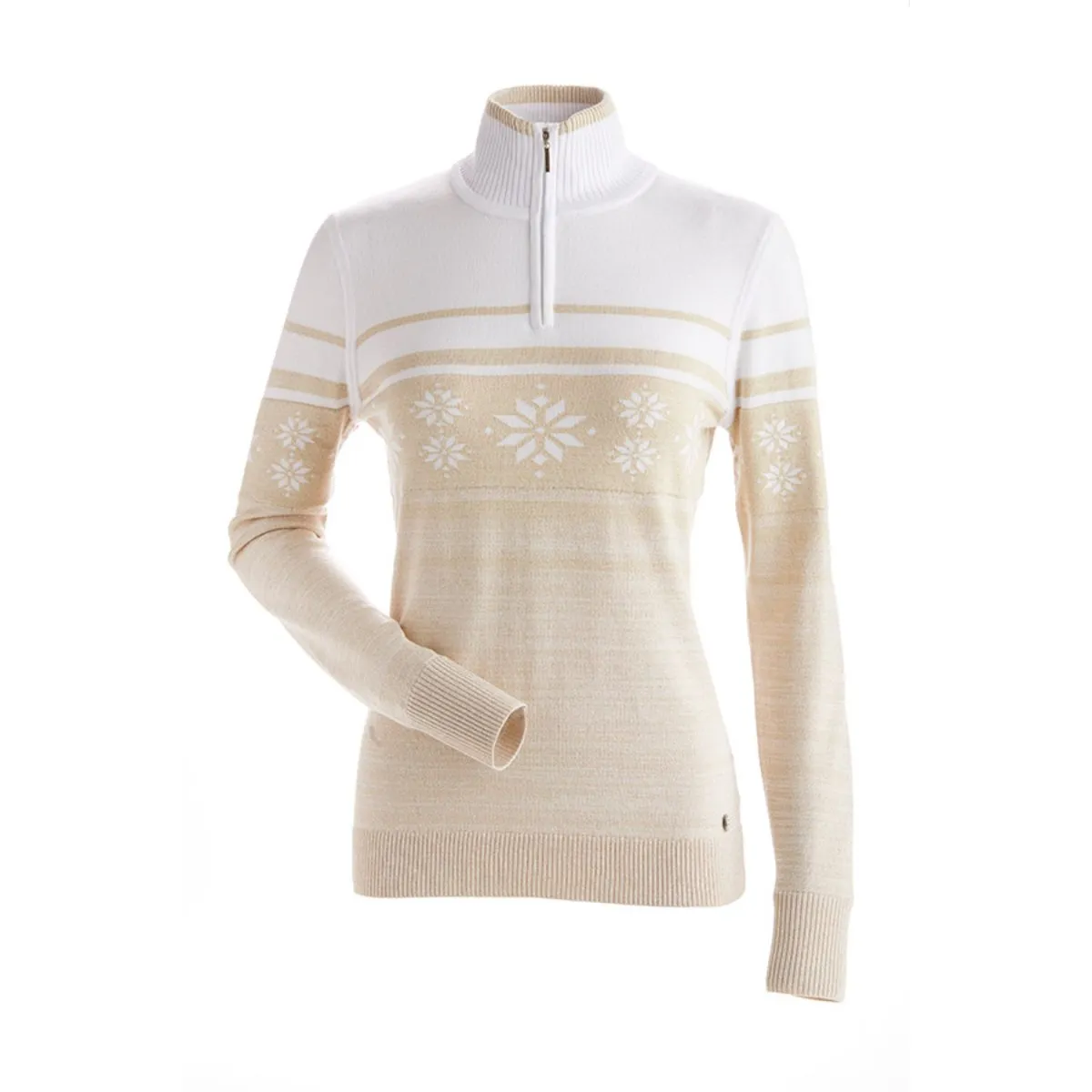 Nils Deer Valley Metallic Sweater Womens