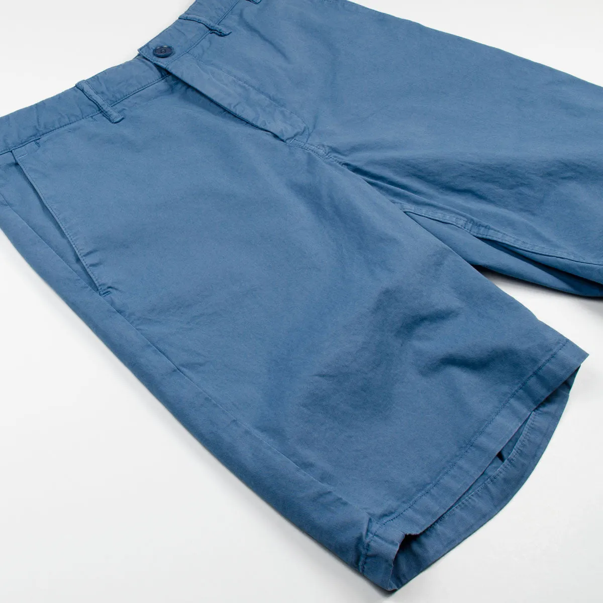 Norse Projects - Aros Light Twill Shorts - Marginal Blue