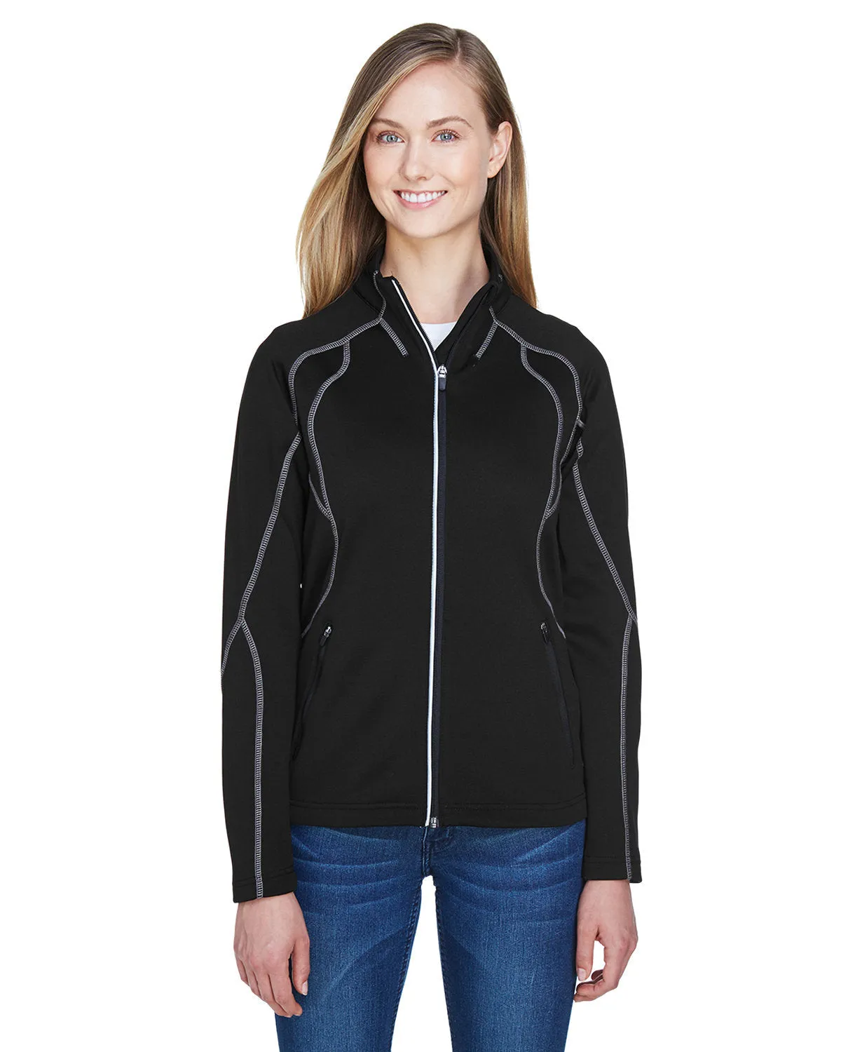 North End Ladies Gravity Performance Fleece Jacket