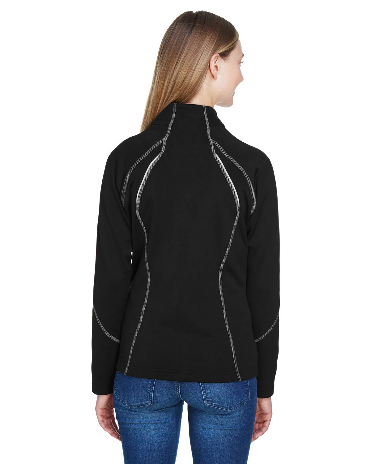 North End Ladies Gravity Performance Fleece Jacket