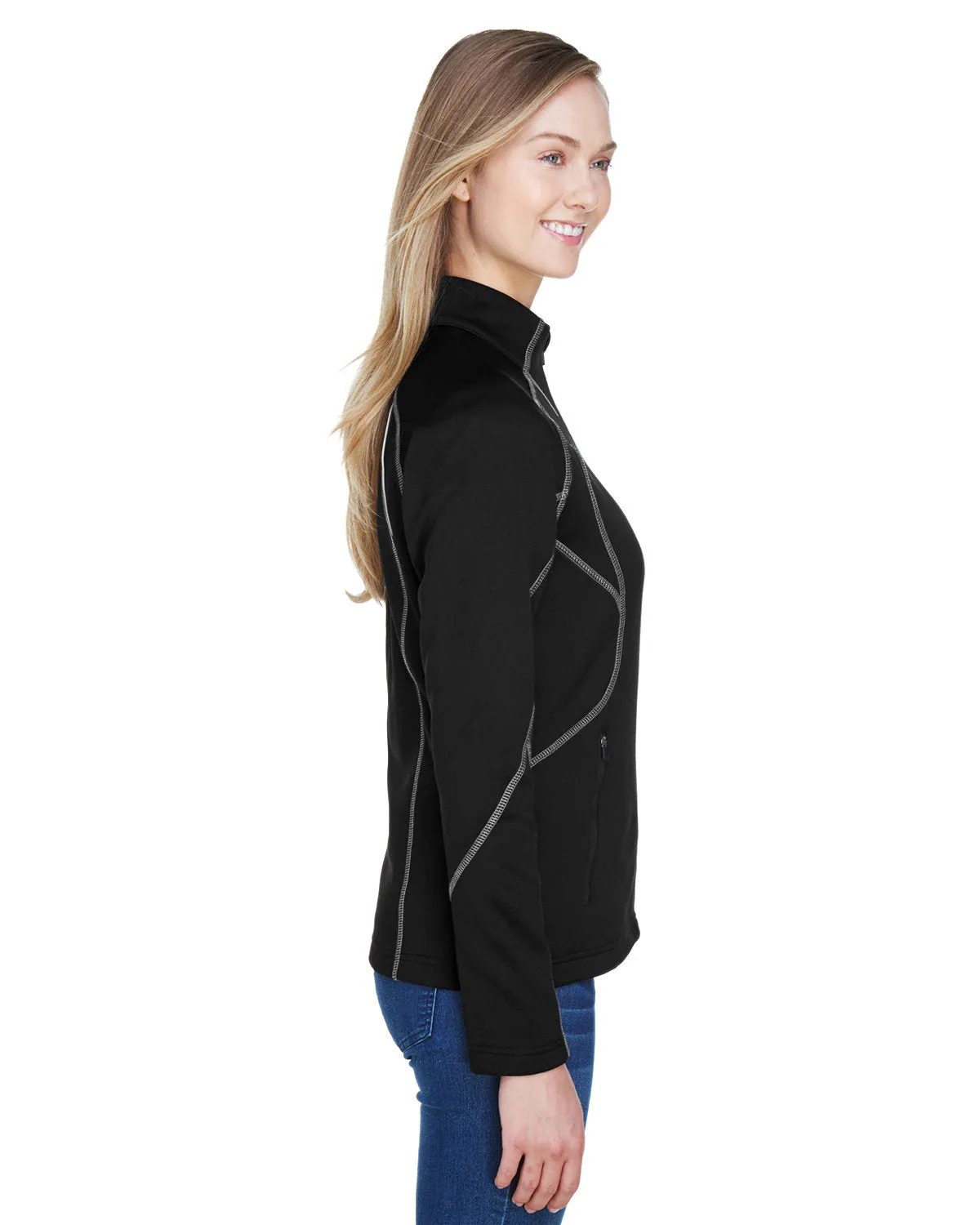 North End Ladies Gravity Performance Fleece Jacket