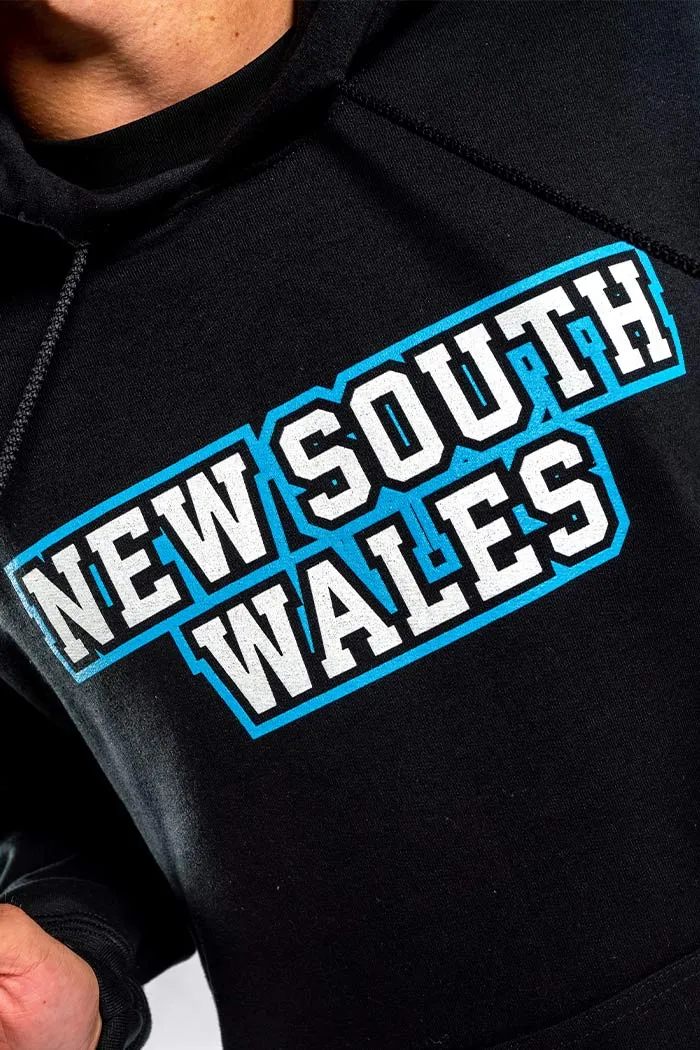 NSW Tribute Black Premium Cotton Blend Unisex Hoodie