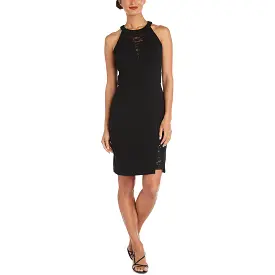 NW Nightway Womens Padded Mini Cocktail and Party Dress