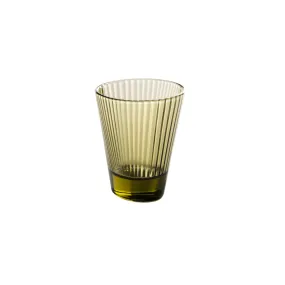 Olivia -0000034 Oval Glasses (Set Of 4) Green In Gift Box