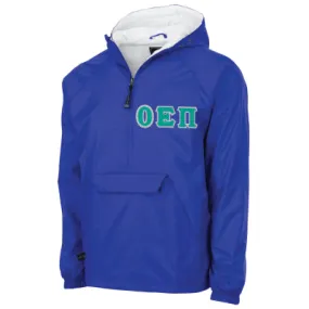 Omicron Epsilon Pi Pullover Jacket - Charles River 9905 - TWILL