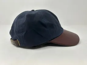 OXFORD BLUE HAT BASEBALL WAX BLU