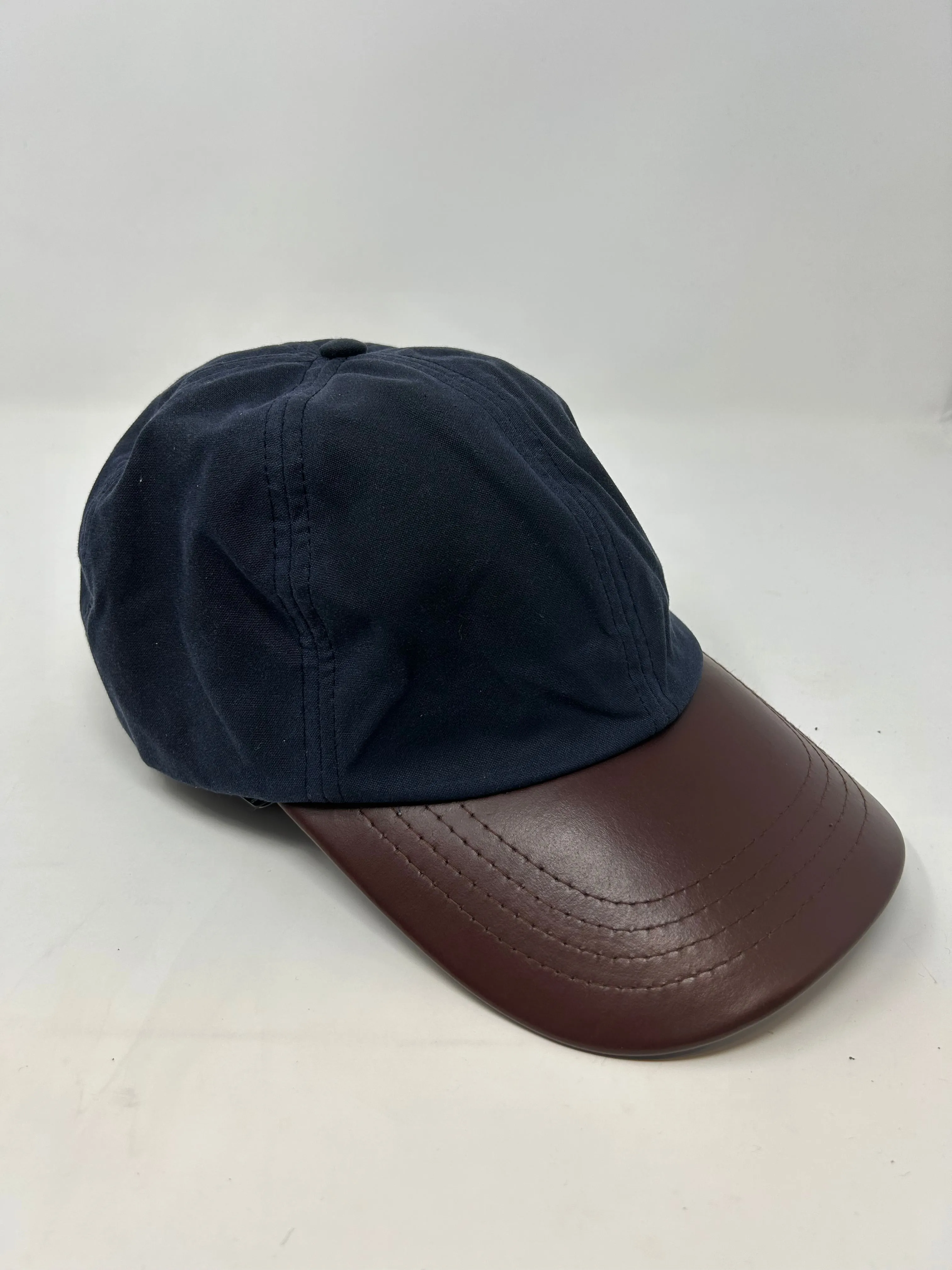 OXFORD BLUE HAT BASEBALL WAX BLU