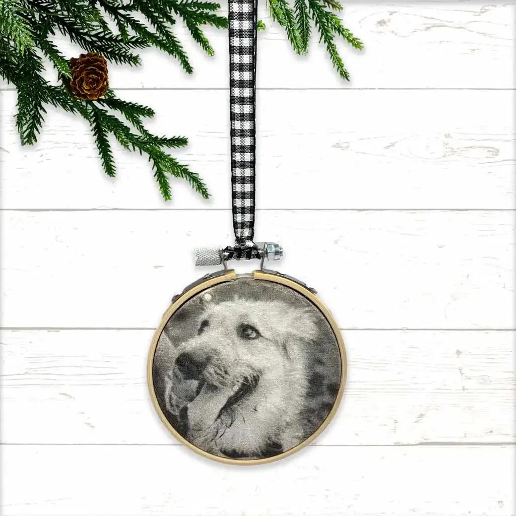 Personalized Photo Ornaments with Your Photos in a Gift Box Set of 3