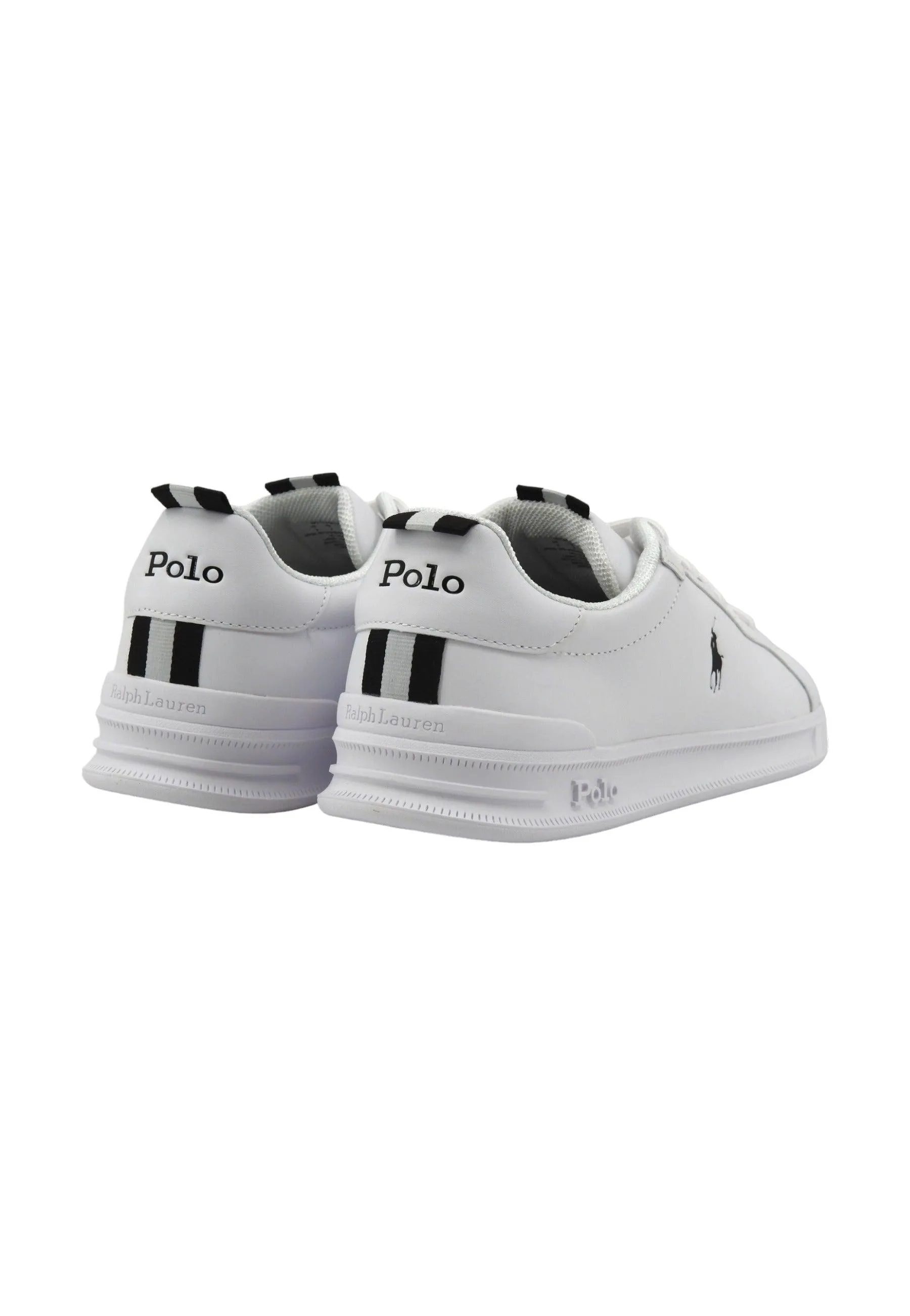 POLO RALPH LAUREN Sneaker Uomo White Black 809860883006