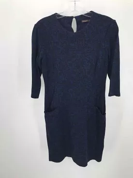 Pre-Owned J Mclaughlin Navy Size Small Knee Length Long Sleeve Dress