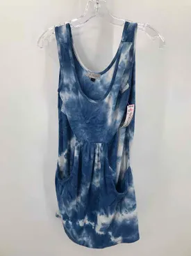 Pre-Owned J Valdi Blue Size XS Short Sleeveless Dress