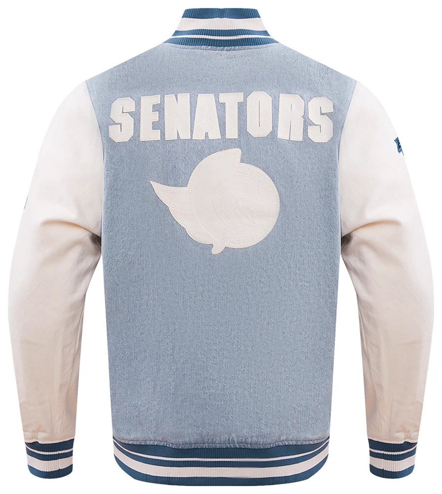 Pro Standard Pro Standard Senators Varsity Blues Denim Jacket  - Men's