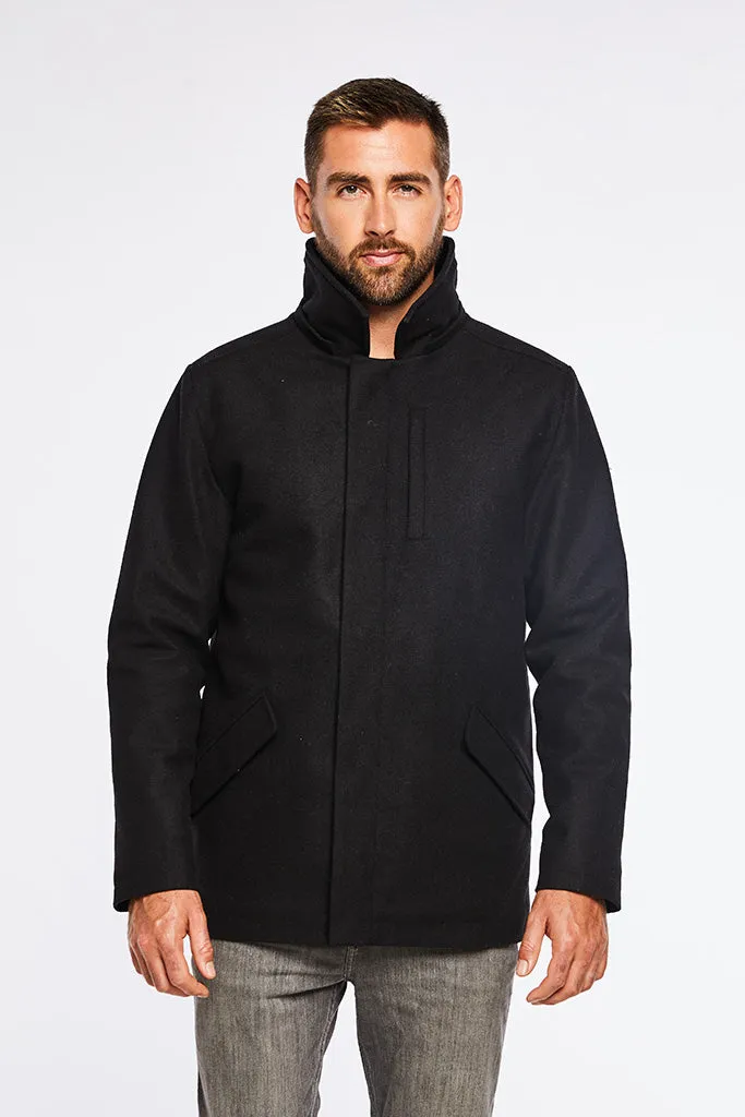 Provider Men's Insulated Waterproof Wool Coat | One Man