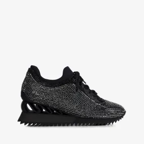 REIKO WAVE SNEAKER 60  mm Black Crystal sneaker