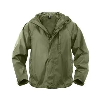 Rothco Packable Rain Jacket | Olive