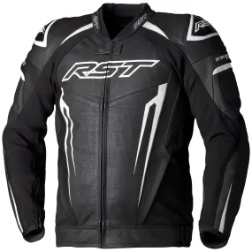 RST Tractech Evo 5 Leather Jacket - White