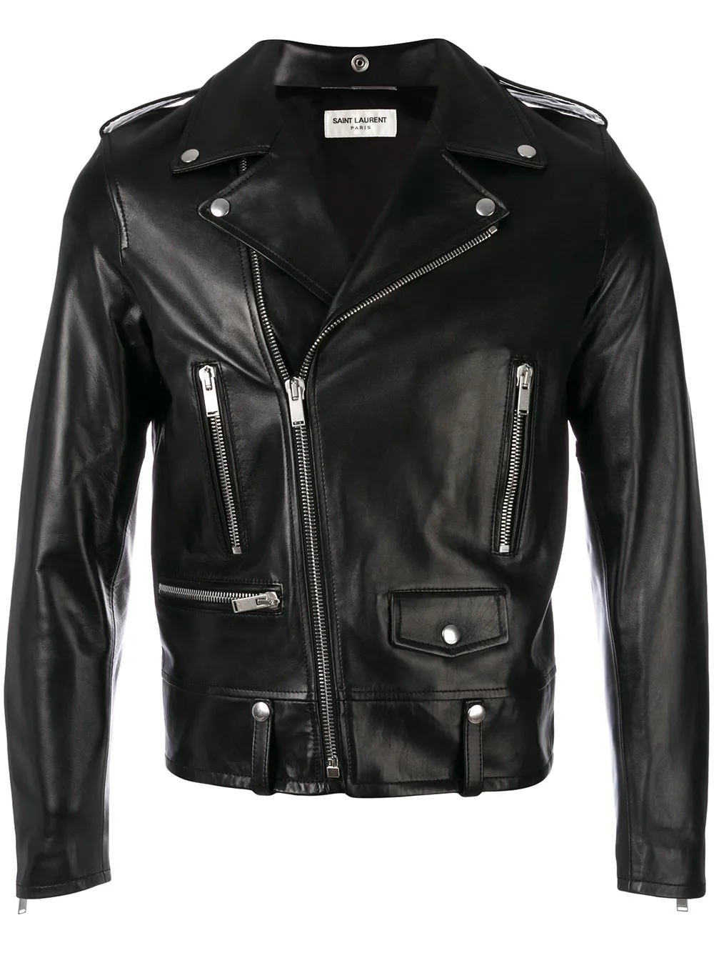 Saint Laurent Veste de motard