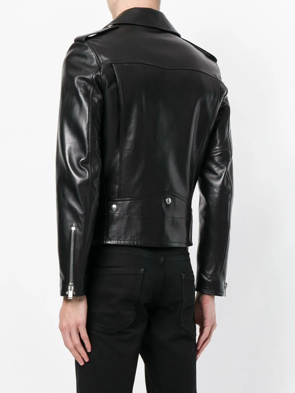 Saint Laurent Veste de motard