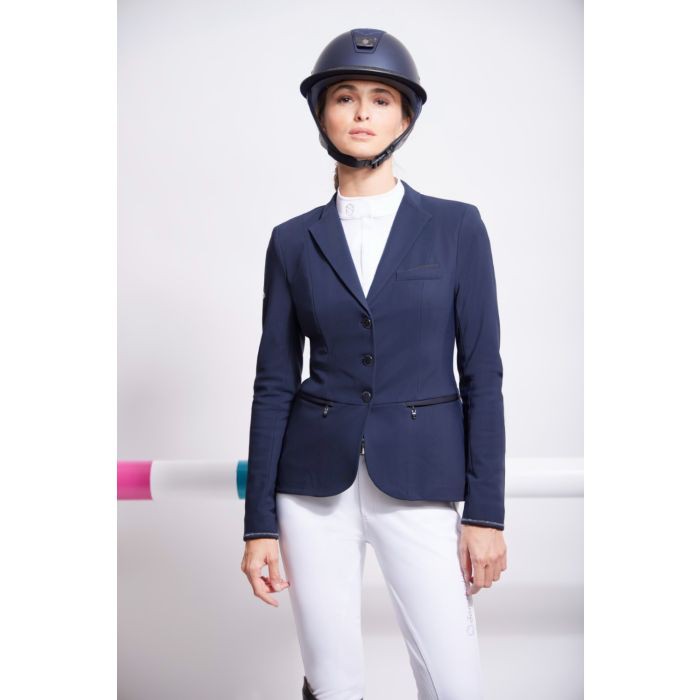 Samshield Victorine Satin ladies competition jacket Navy