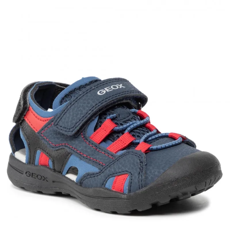 SANDALI GEOX BAMBINO J VANIETT B.C. LYCRA+PR.DBK  NAVYDK /BLUE J155XC 015CE CF44M