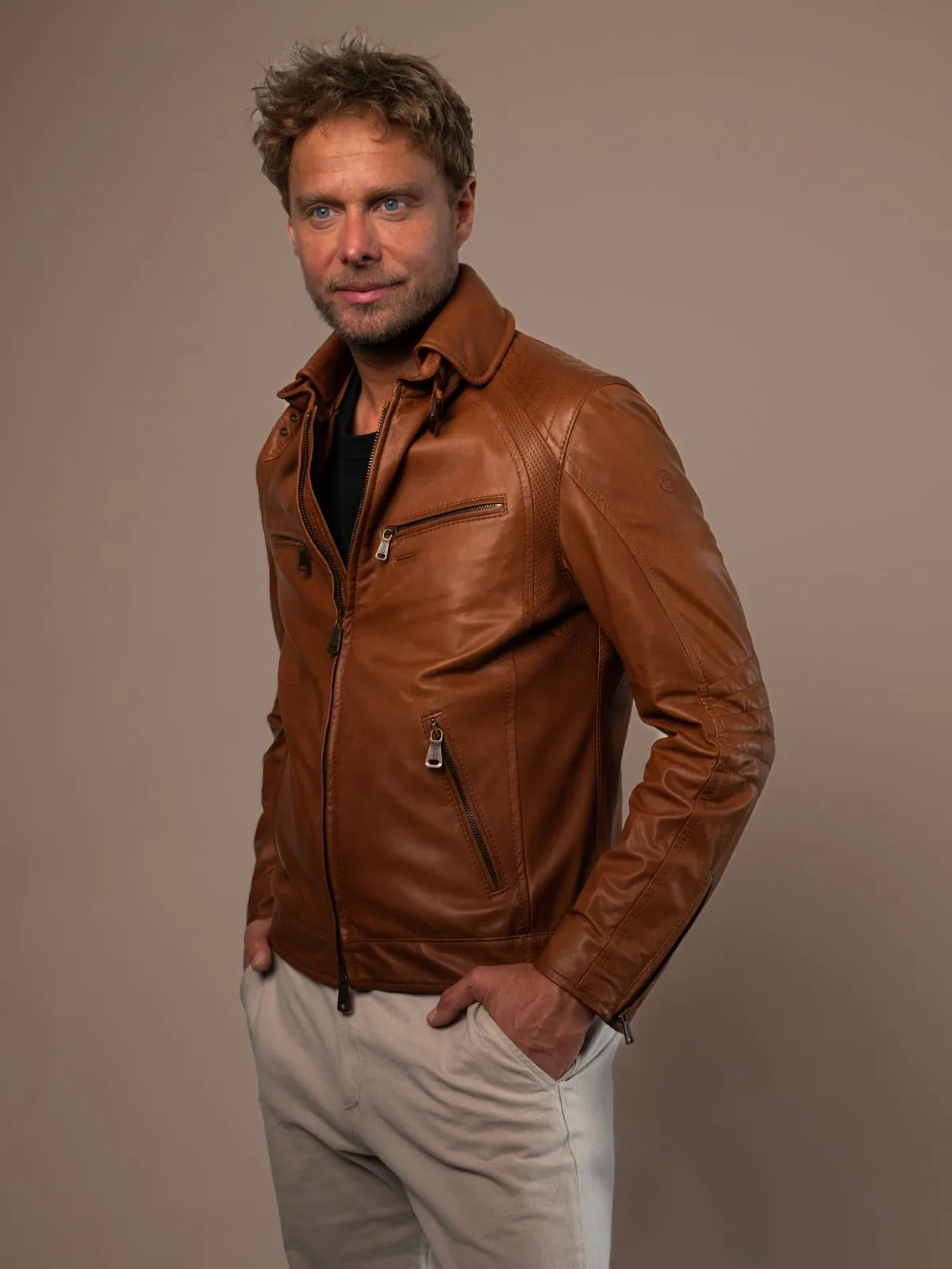 Sao Paulo Mens Leather Jacket, 2.499,00 €