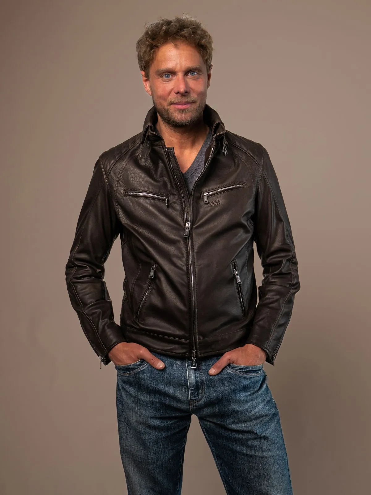 Sao Paulo Mens Leather Jacket, 2.499,00 €