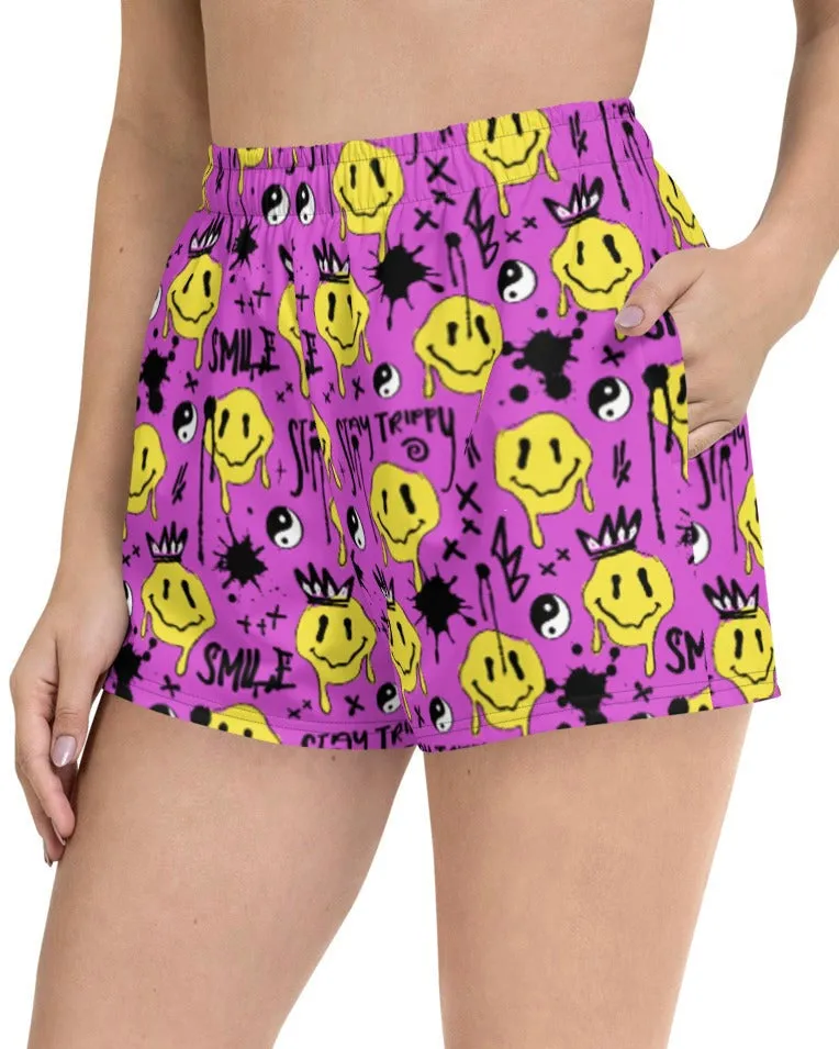 Smile Splatter Shorts