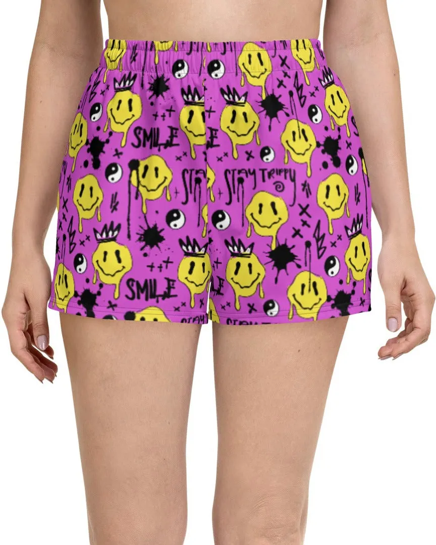 Smile Splatter Shorts