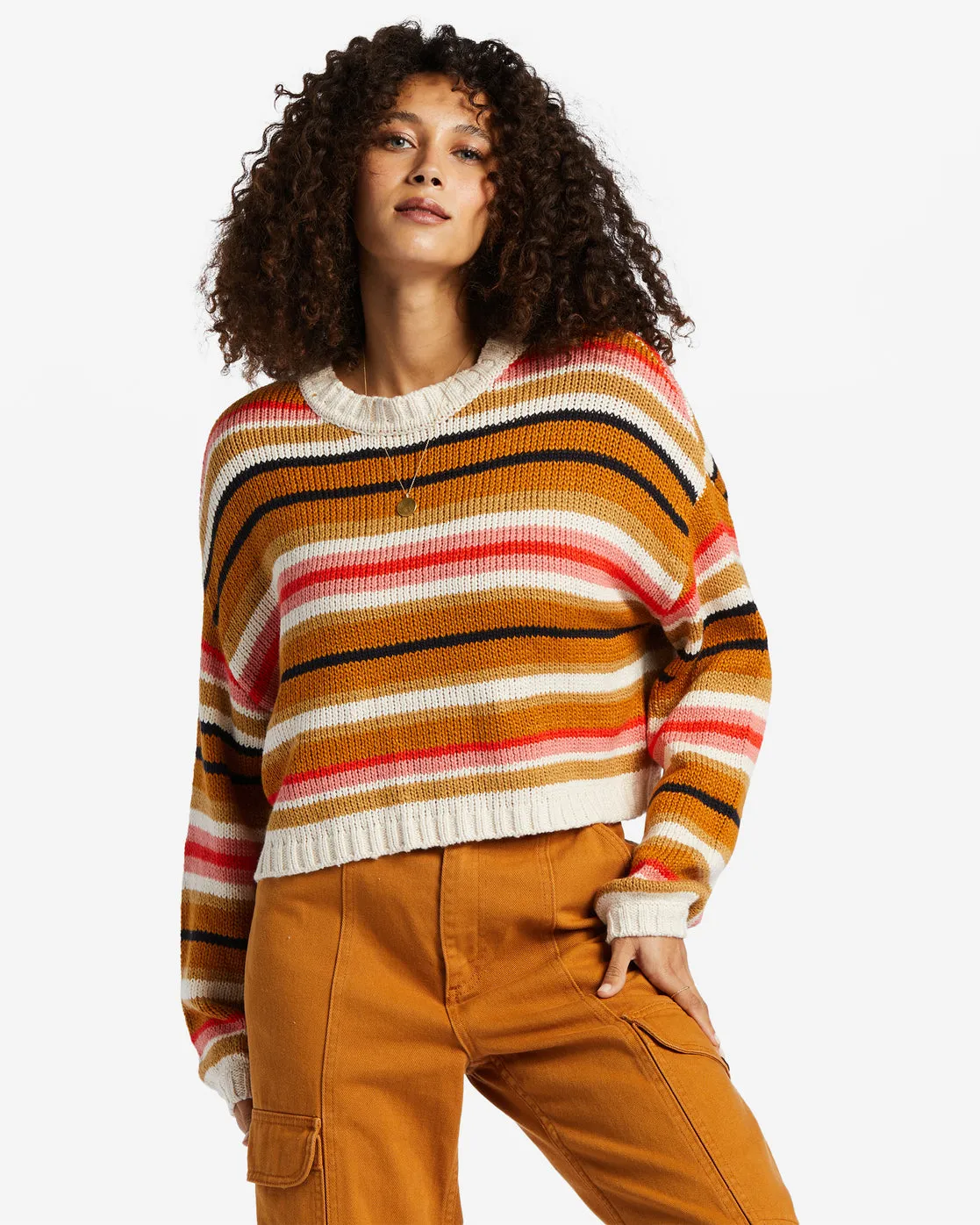 So Bold Crew Neck Sweater - Multi