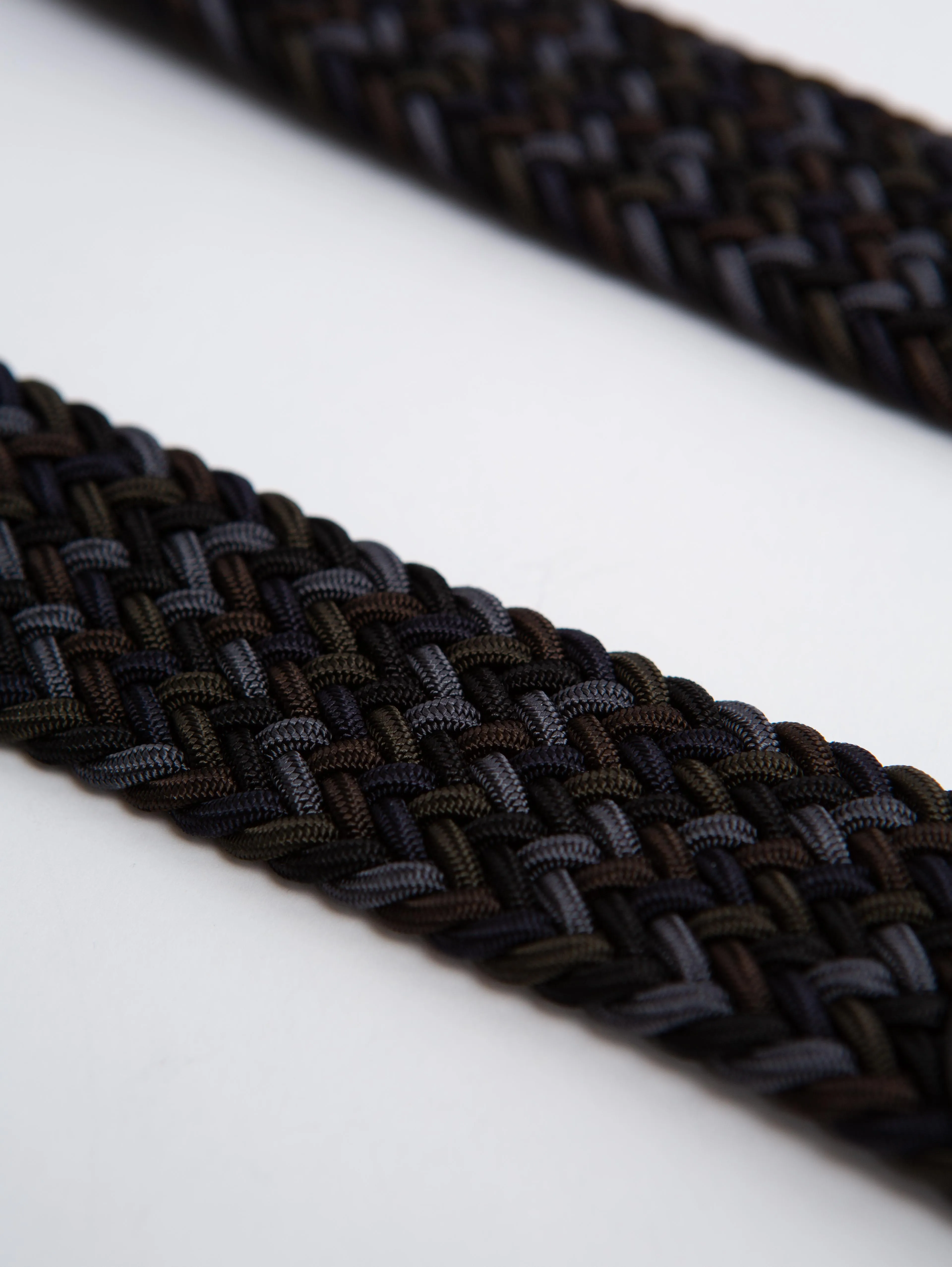 Stretch Woven Belt - Navy Multi