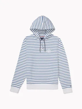 Stripe Drawstring Hoodie | Adaptive Hoodies | Tommy Hilfiger