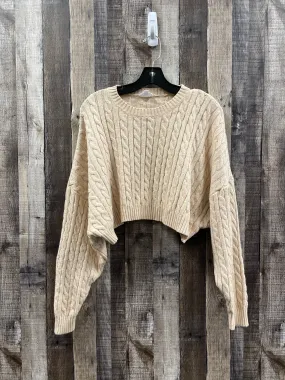 Sweater By Le Lis In Tan, Size: M