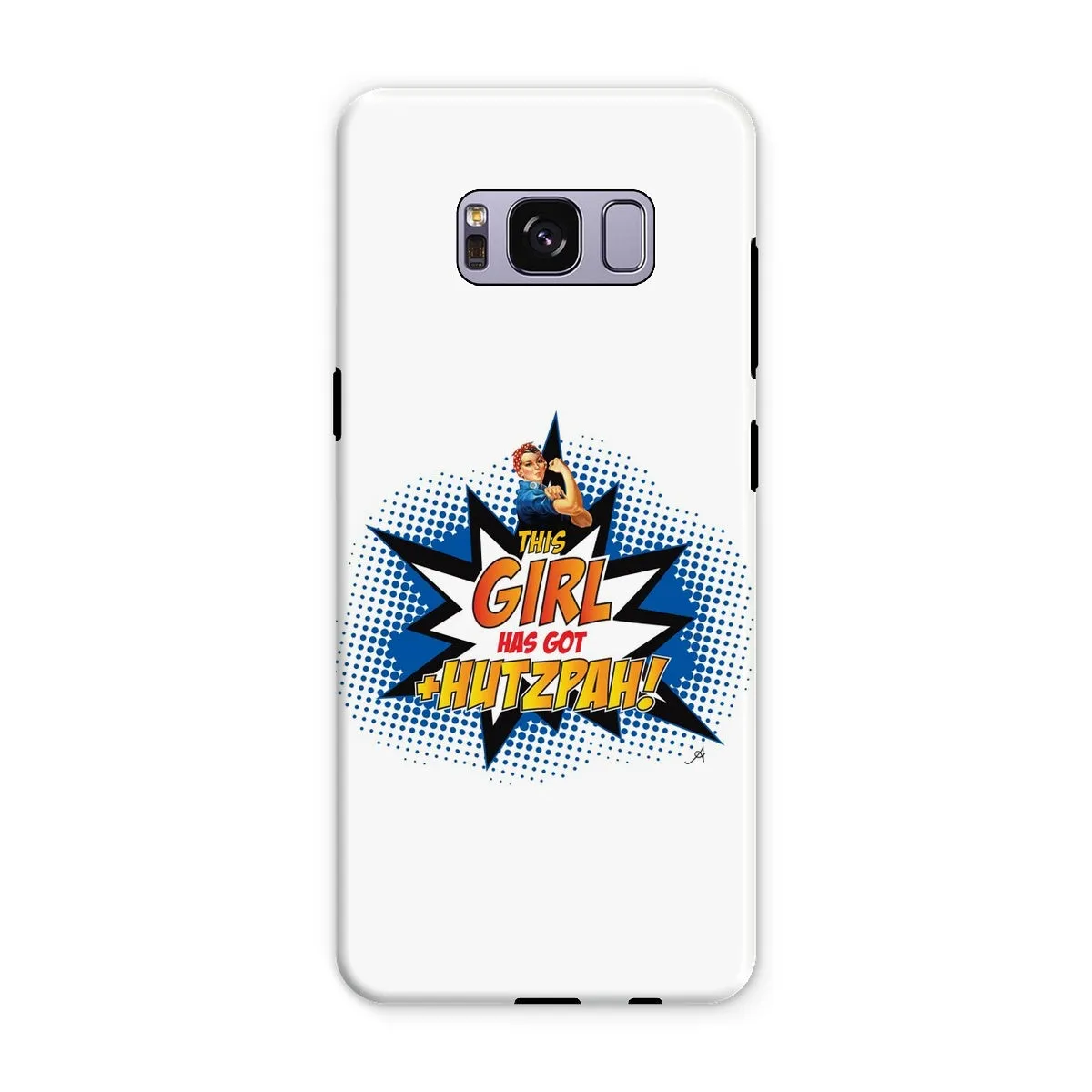 This Girl Hutzpah Amanya Design Tough Phone Case