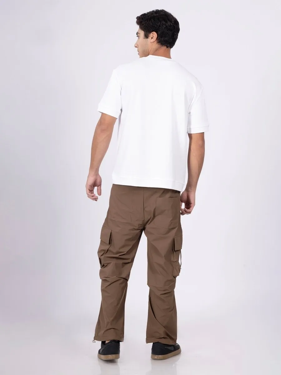 Urban Ease White Loose Fit Tee