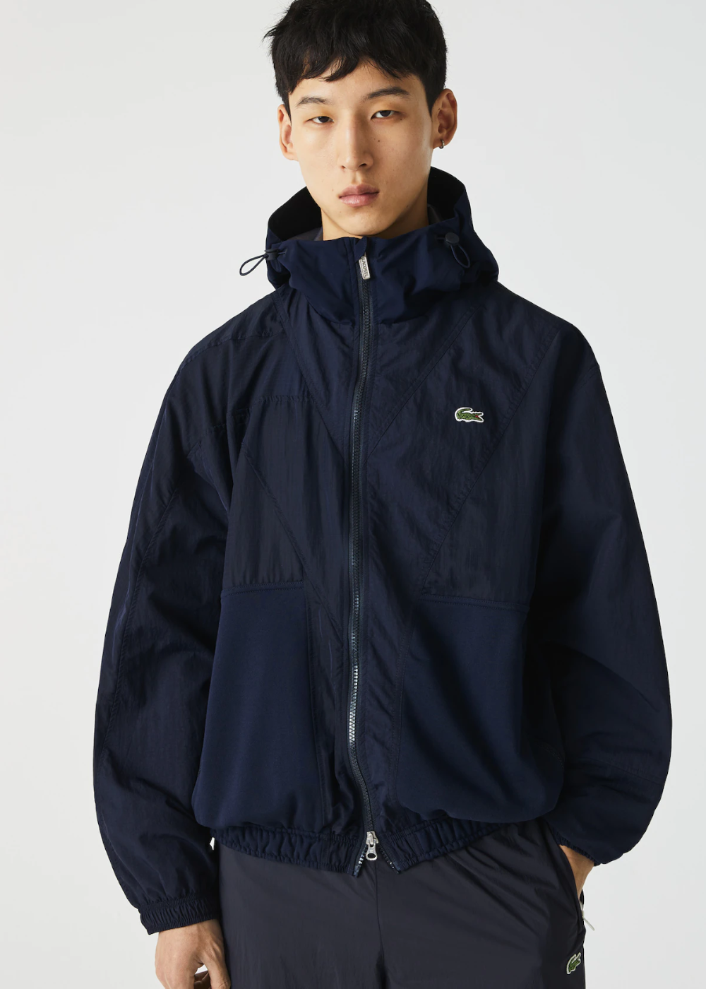 Veste de jogging Lacoste bleu marine