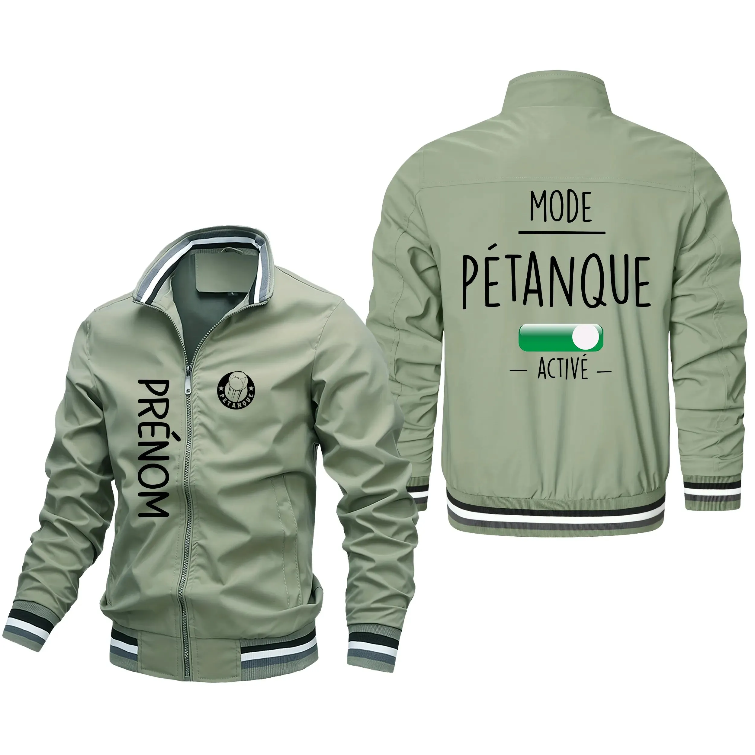 Veste De Sport Pétanque, Mode Pétanque Active, Cadeau Personnalisé Pour Bouliste - CT10092355