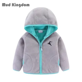 Veste polaire de randonnée à capuche pour garon et fille Mudkingdom - ZS0622