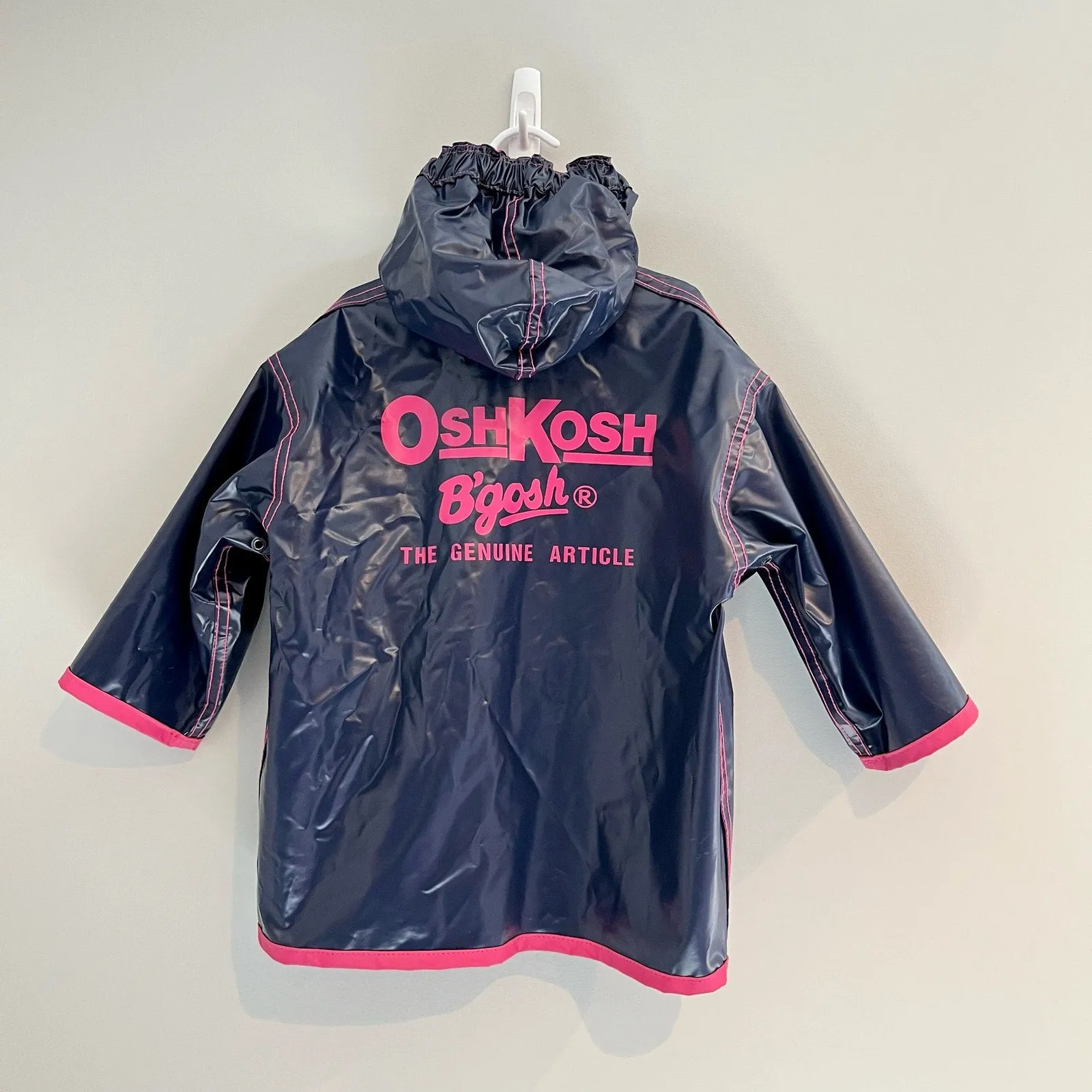 Vintage OshKosh B'gosh Reversible Rain Jacket 3T