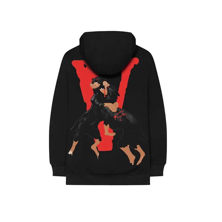 Vlone Mens X City Morgue Dogs Hoodie 838582675 Black/White