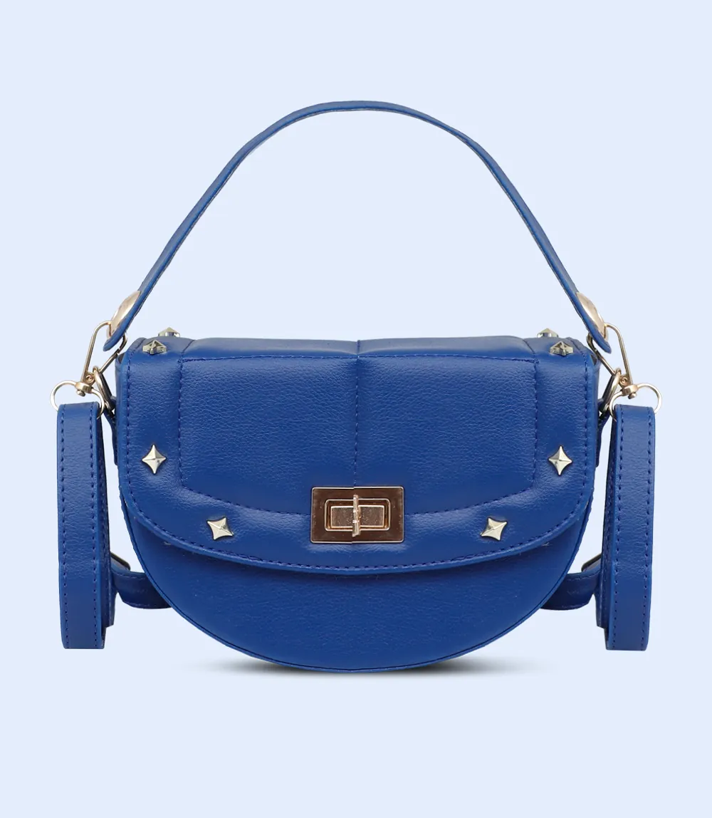 WB2724-BLUE-Trendy Women Bag