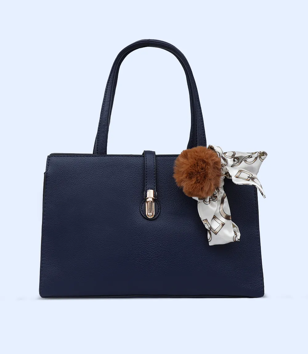 WB2801-BLUE-Women Shoulder Bag