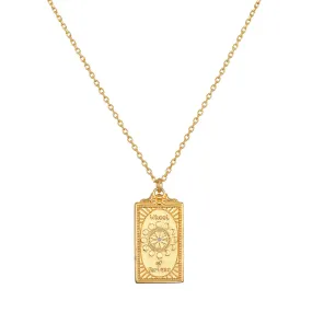 Wheel of Fortune Tarot Necklace