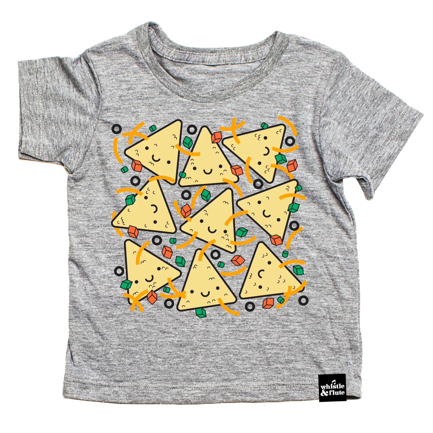 Whistle & Flute Kawaii Nachos T-Shirt