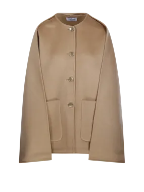 WOMAN DYNAMIS BEIGE WOOL COAT