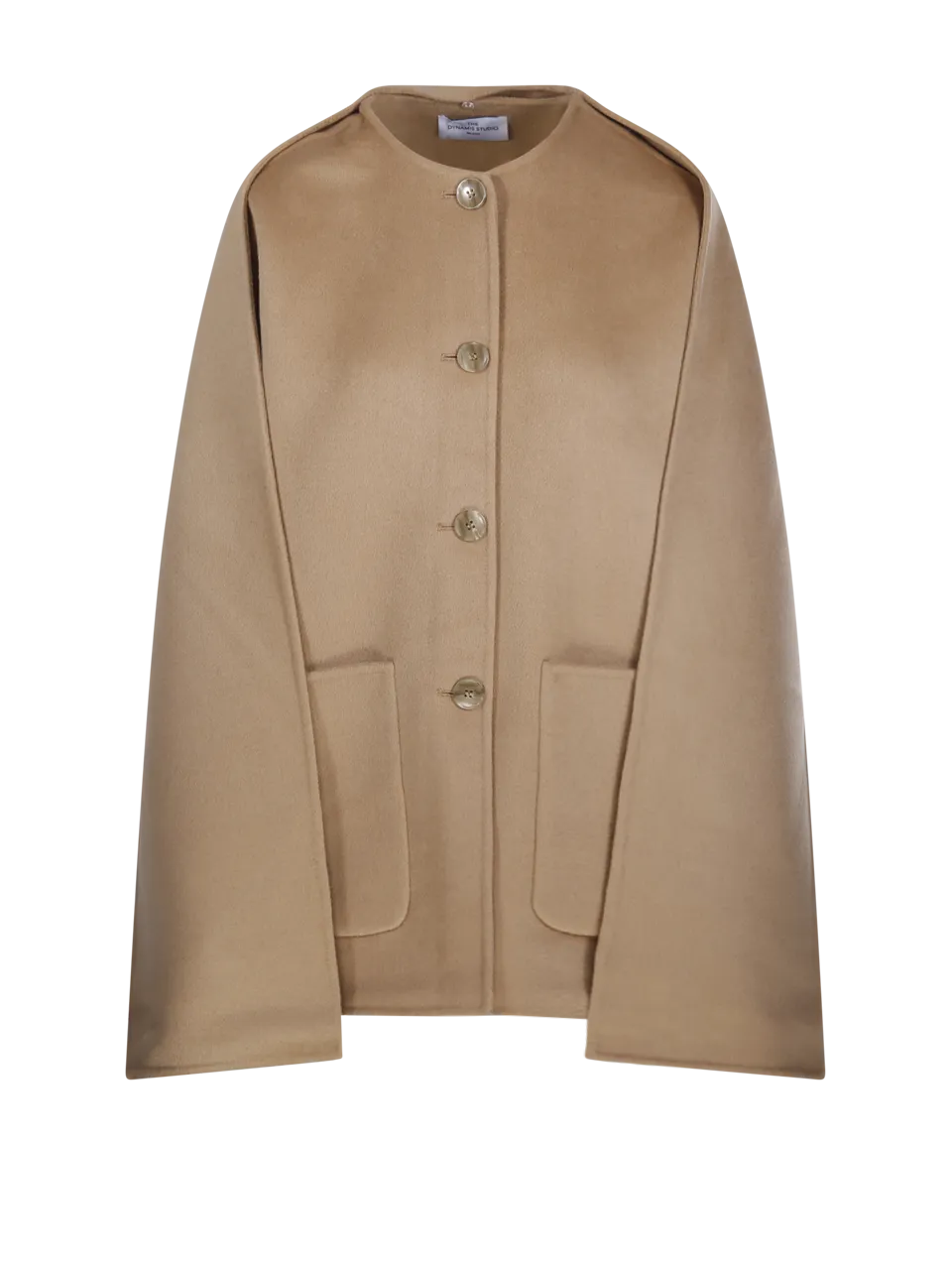 WOMAN DYNAMIS BEIGE WOOL COAT