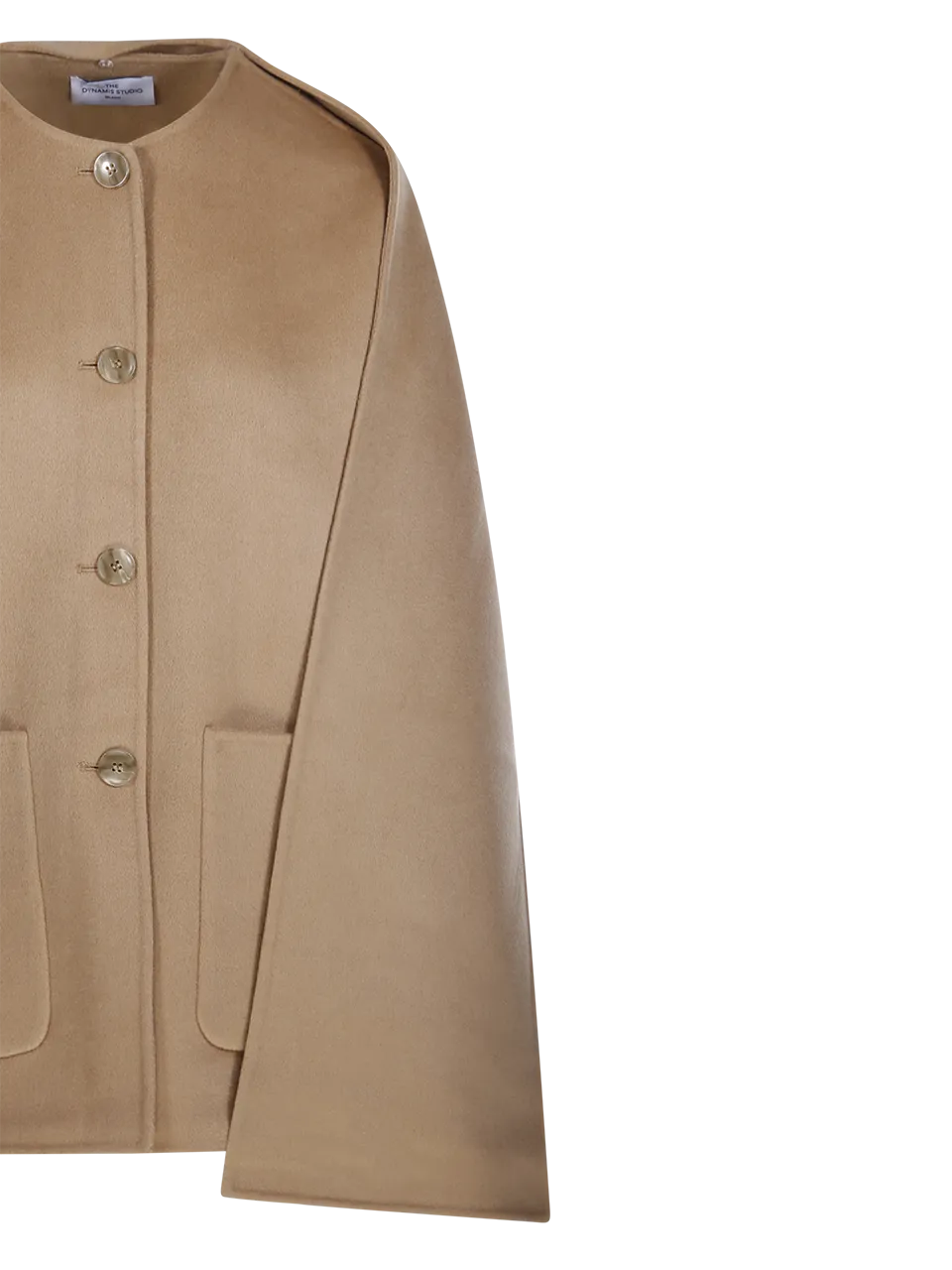 WOMAN DYNAMIS BEIGE WOOL COAT